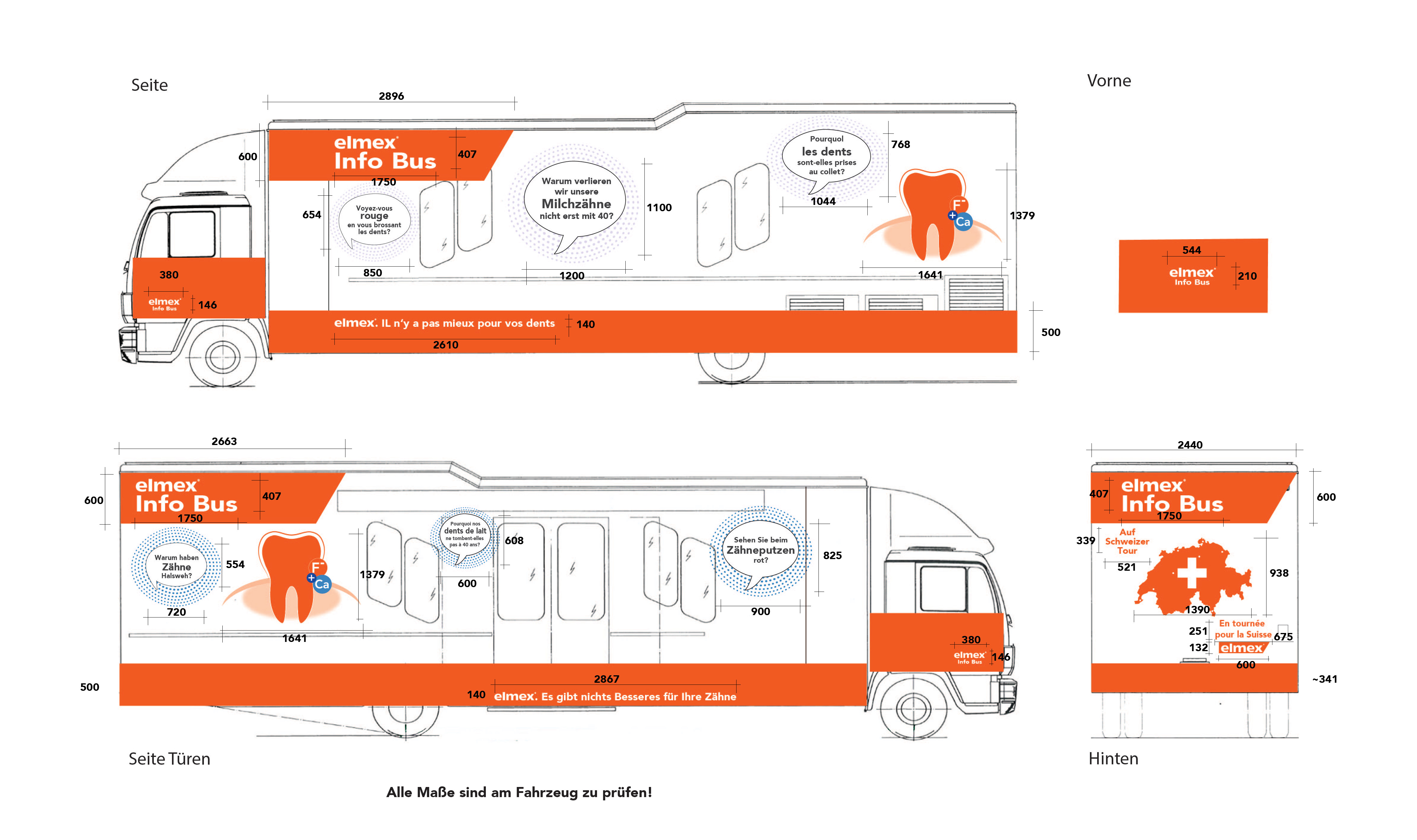 Elmex Roadshowplanung