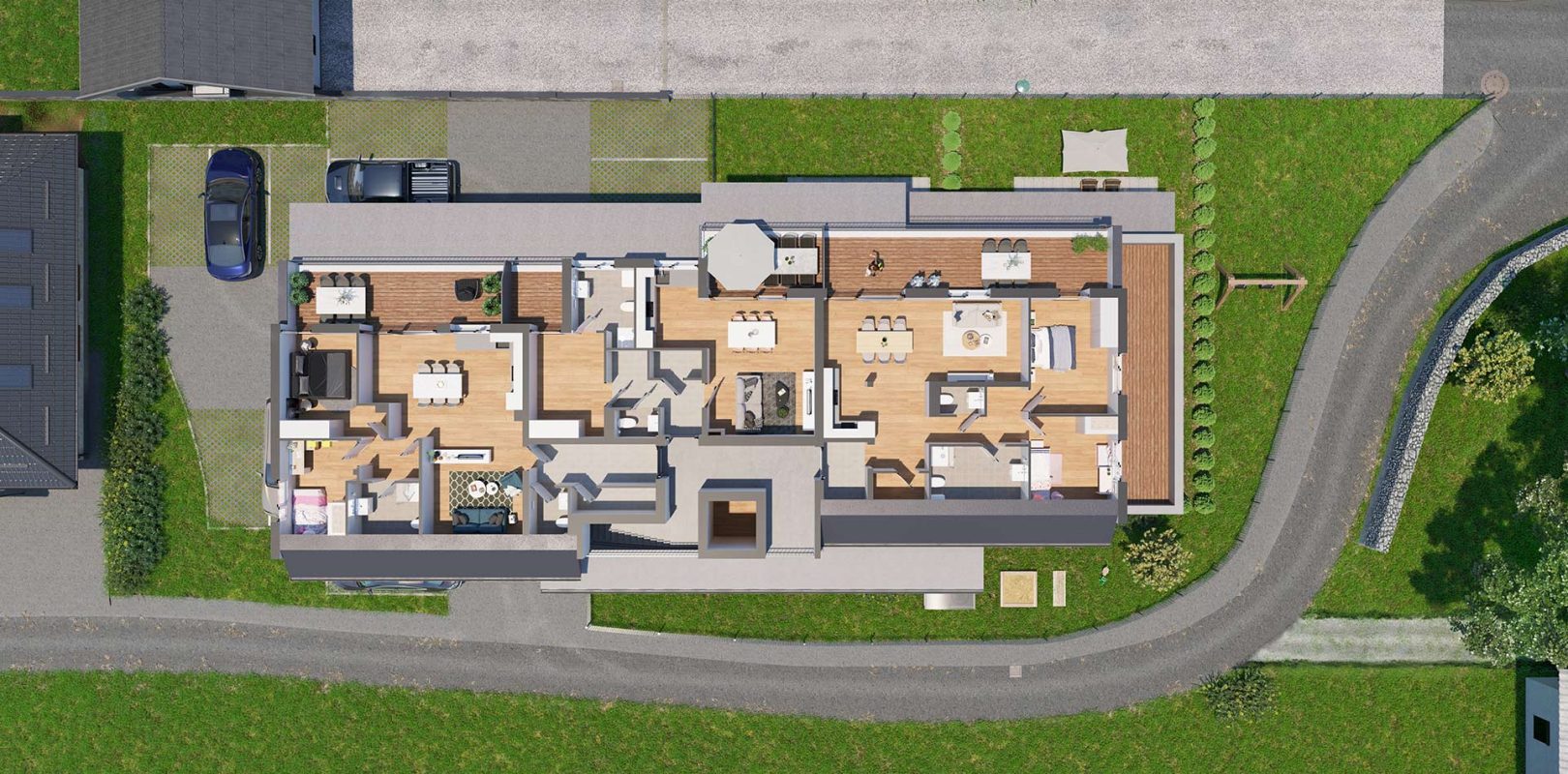 Lageplan Österreich