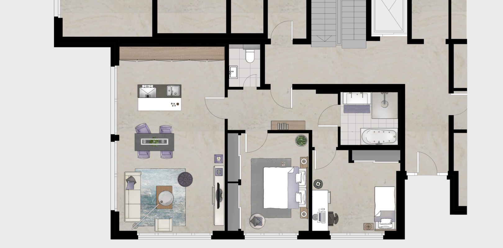 Grundrisse 2d / 3d Grundrissgestaltung