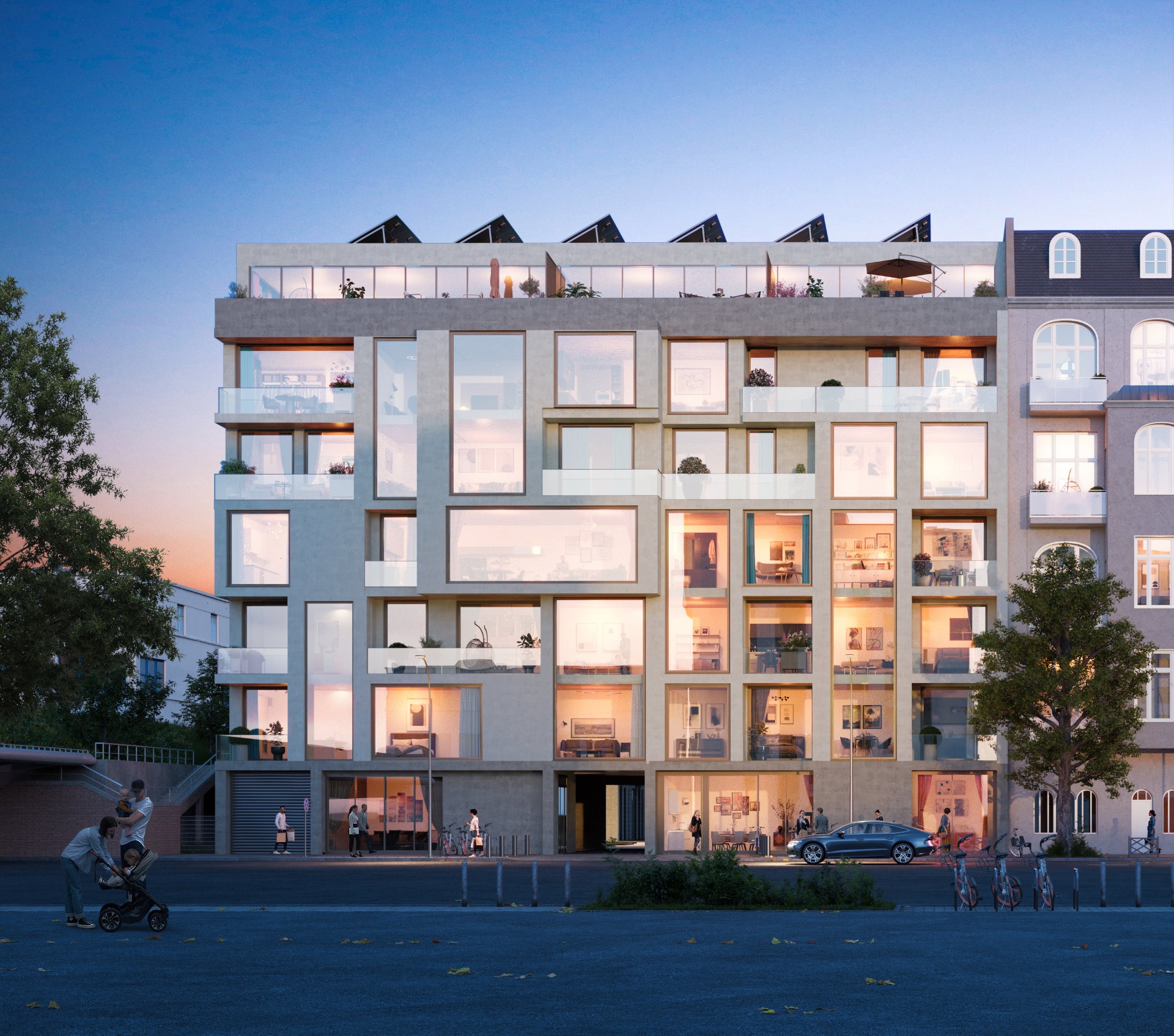 hochwertige Architekturvisualisierung